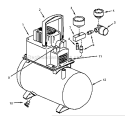Part Location Diagram of V-215102AV Campbell Hausfeld Safety Valve